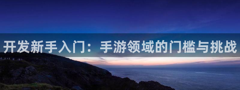 完美电竞开奖官网下载：开发新手入门：手游领域的门槛与挑战