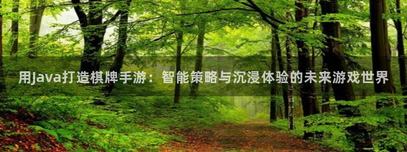 完美电竞app苹果版：用Java打造棋牌手游：智能策略与沉浸